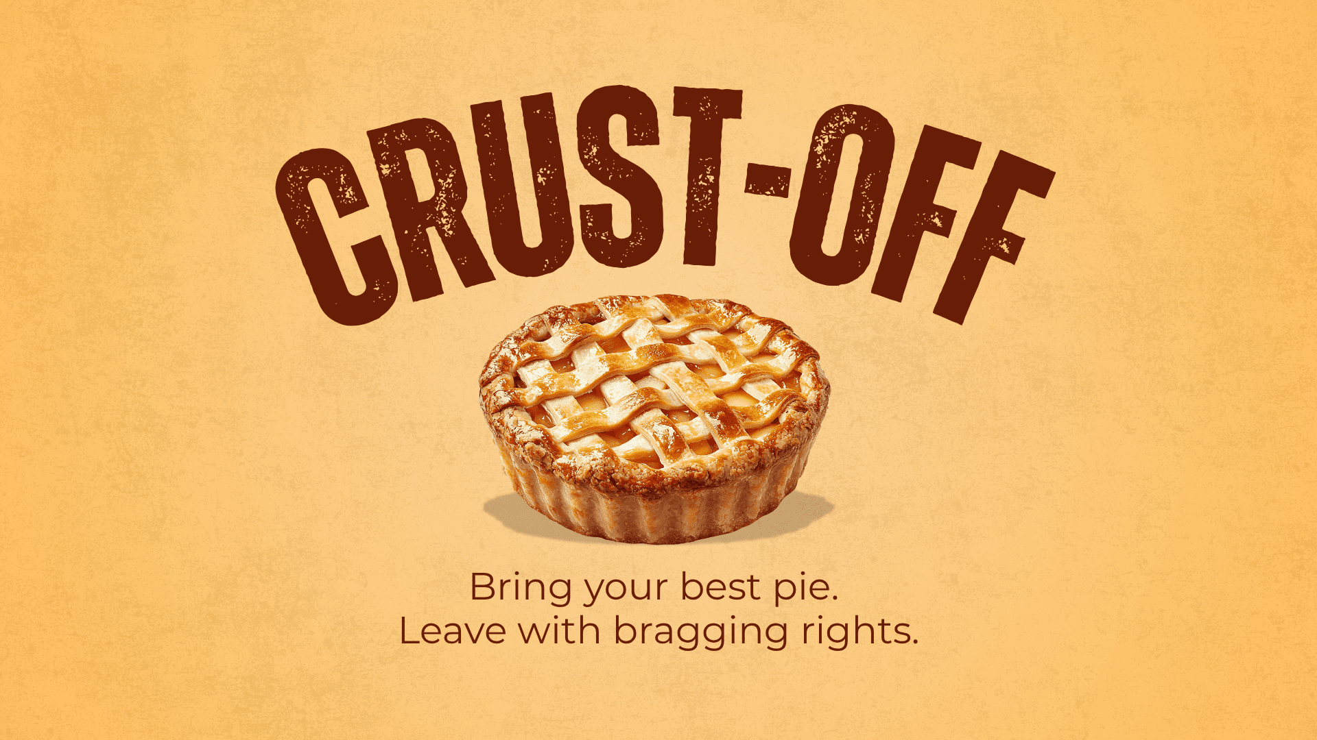 The Crust-Off flyer